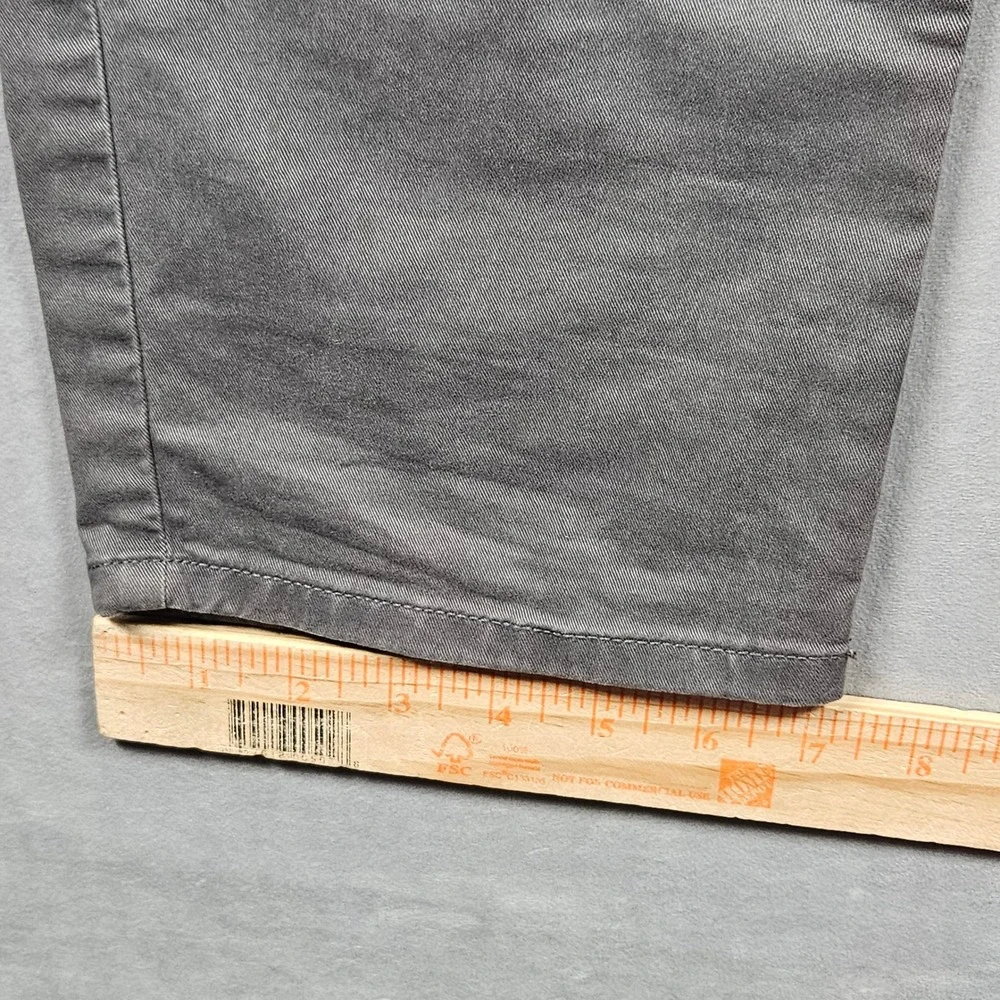Flint and Tinder 365 Pants Mens 36x30 (Fits 38x30) Gray Athletic Tapered Fit